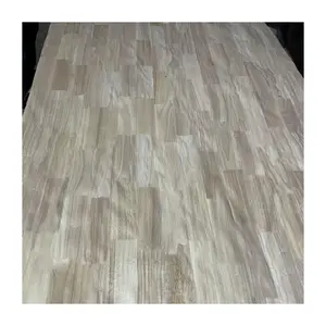 Factory Direct Sales 0.5mm Grey Rubberwood Joint Veneer Sheet Mismatch For Flooring