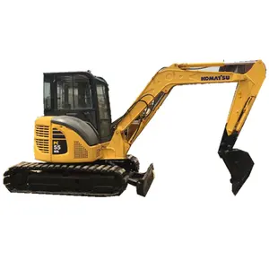 used 100% japan Komats u pc55MR excavator, used mini excavator 2 /3 /4 /5 /6 /7 /8 ton MINI EXCAVATOR FOR SALE