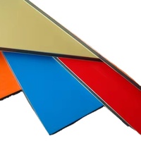 DiBond Alucobond ACM feuille revêtement mural en aluminium PVDF Paneles de Aluminio Compuesto panneau