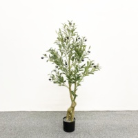 Usine En Gros Simulé En Plastique Plantes Faux En Pot Intérieur Décoratif Olive Grand Extérieur Artificielle Bonsaï Arbre