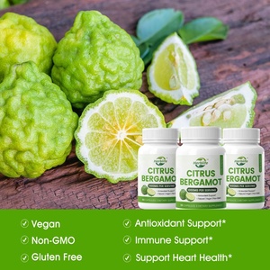 Cápsulas de Extracto de Bergamota Cítrica Vegana, Suplementos Herbales, Venta Caliente, OEM ODM - Product Image 3