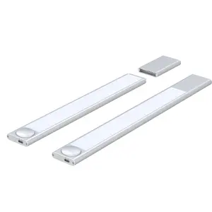 LED Battery Operated Lights Under Cabinet Lighting Stick On Magnetic Wireless Motion Sensor Light