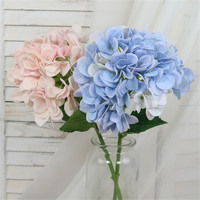 Amazon Offre Spéciale vraie touche hortensia blanc fleur pour centre de Table de mariage