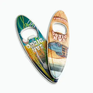 Abrebotellas de tabla de surf, personalizado, fácil de abrir