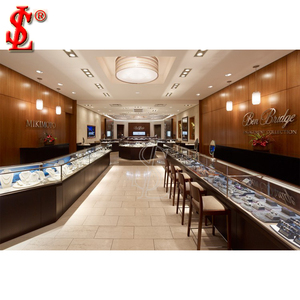 Meubles de vente au détail commerciaux professionnels verre pare-balles <span class=keywords><strong>Pandora</strong></span> corps bijoux affichage bois bijouterie Design d'intérieur - Product Image 2