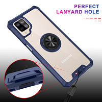 Coque armure antichoc IVANHOE pour Samsung A12 A42 A32 A52 5G, anneau support de téléphone, coque arrière pour Galaxy A21 A72 A51/M40S M31 M80S