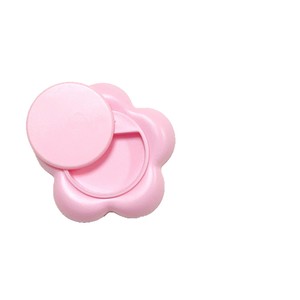 Hot Selling Creative Flower Pink Makeup Palette Box Eyeshadow Blush <b>Compact</b> <b>Powder</b> Container Universal Cosmetic Packaging - Product Image 3