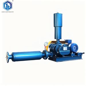 Industria piscicultura aireación rotativa 3 lóbulos raíces soplador para la venta - Product Image 4