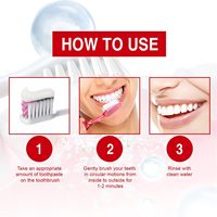 Dentifrice Probiotique Éclaircissant, Élimination Douce des Taches, Haleine Fraîche, Soin Bucco-dentaire, Dentifrice pour la Maison et les Voyages