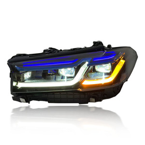 SJC Auto aggiornato M5 stile Laser giallo/bianco DRL faro per <span class=keywords><strong>BMW</strong></span> <span class=keywords><strong>serie</strong></span> 5 2018-2023 G38 G30 F90 LED proiettore 525i 530i 540i - Product Image 6