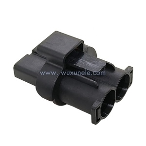 ขั้วต่อสายไฟแบบปิดผนึกสำหรับยานยนต์ WX 2 พิน พลาสติก รุ่น DJ7021B-8.0-21 สำหรับปลั๊กไฟ NG - Product Image 5