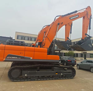 รถขุดตีนตะขาบ DX360 ใหม่เอี่ยม กำลังสูง ระบบไฮดรอลิก พร้อมเกียร์ PLC รับประกัน 1 ปี สำหรับงานดินและก่อสร้างถนน - Product Image 5