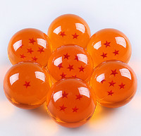 5.7cm 1-7 Étoiles Dragon Anime Figure Boule de Cristal Shenron DBZ PVC Figurines En Résine 3D Boules Modèle Jouets Enfants Cadeau Poupées
