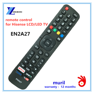 ZF negro <span class=keywords><strong>de</strong></span> <span class=keywords><strong>alta</strong></span> calidad 44 llaves EN2A27 Control remoto para Hisense LCD/LED TV con <span class=keywords><strong>NETFLIX</strong></span> AMAZON YouTube VUDU función - Product Image 1