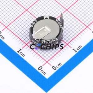 ตัวเก็บประจุแบบซุปเปอร์คาปาซิเตอร์ 151HC0050 แบบ Through hole Component (THT), ระยะขา P=11 มม. ความจุ 0.33F ±20%~+80% แรงดันไฟฟ้า 5V กระแสไฟ 8uA ที่อุณหภูมิ 24 ชั่วโมง - Product Image 2