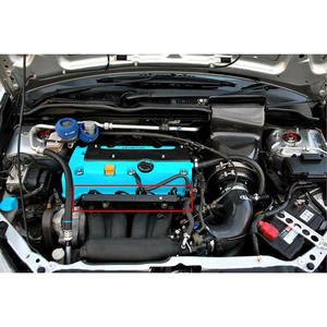 RACING MAX SPEED K-Serie Heavy Black Rail Kit für K20/K24 Rennwagen High-Flow Injection Fuel Rail Aluminium FR-05-BK Neu - Product Image 5