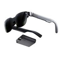 Lunettes AR RayNeo Air 3S Légères 5MP avec Adaptateur HDMI, Écran OLED Intelligent de Poche, Vidéo Spatiale, Jeux XR pour Téléphones et Ordinateurs Portables