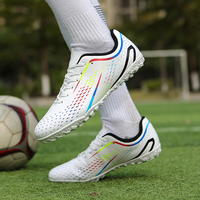 Chaussures de football à crampons en caoutchouc de haute qualité pour l'entraînement et les matchs unisexes Printemps Automne Été Hiver US