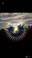 Filtre de couleur à effet de diffraction kaléidoscopique pour lunettes de feux d'artifice, lentille photographique en plastique anti-buée de 49 mm