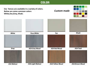 Kit de panneaux de clôture Fentech Anti-UV 6x8 pieds, imitation bois ASA, vinyle, pleine intimité, avec poteaux et accessoires - Product Image 5