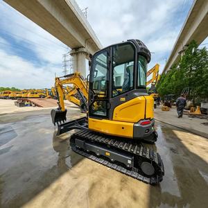 Offre Spéciale : Mini-Excavatrice XE35U 4 Tonnes, Prix Usine, Compacte, à Zéro Balayage de Queue, Hydraulique, sur Chenilles, pour la Construction - Product Image 1