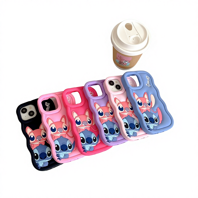 For for for 16 Pro Max Hot-Selling Cute 3D Stereoscopic Cartoon Pattern Silicone Waterproof Wireless Charging Case