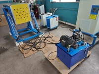 Four de fusion électrique 5 kg 1600°C 15 kW 380 V, four de fusion à induction pour métaux 5-80 kHz, four de fusion pour or et argent 10 kg