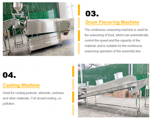 Crisp Peanut Roasting Machine Gas Electric Sunflower Seed <b>Hazelnut</b> Roaster Machine Nuts Cashew Roasting Machine Industry - Product Image 5