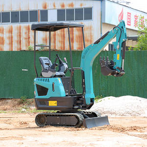 Mini excavadora de 1 tonelada, máquina excavadora Micro excavadora, piezas de excavadora a la venta - Product Image 4