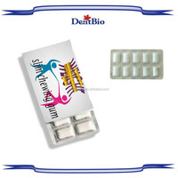 Chewing-gum minceur à la menthe Garciania Complément alimentaire pour la perte de poids Certifié Halal OEM disponible Disponible en vrac Boîte Bouteille Sac