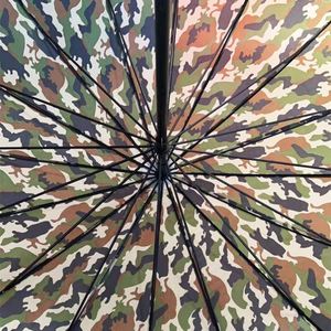Parapluie publicitaire personnalisé avec logo imprimé, ouverture manuelle, tissu pongé, armature métallique, poignée en plastique, cadeau d'affaires, extérieur - Product Image 3