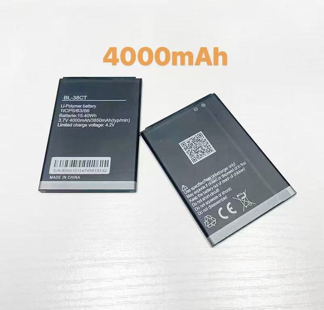 Mobile Phone Batteries 4000mAh 3.7V BL-38CT for Tecno 100% Compatible Black in Stock
