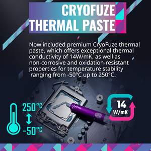 Refroidisseur <span class=keywords><strong>Master</strong></span> MasterLiquid B240 ARGB Sync Gen S 240mm refroidisseur liquide AIO en boucle fermée pour boîtier d'ordinateur vente chaude 120mm aluminium - Product Image 5