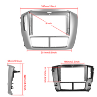 Autoradio Android Podofo Double Din 4+64G 9 pouces Carplay Android Auto pour Honda Pilot 2006 IPS DSP GPS RDS WIFI Prix d'usine