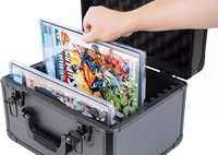 Boîte de rangement graduée pour bande dessinée Étui spécial pour 10 CGC Comics