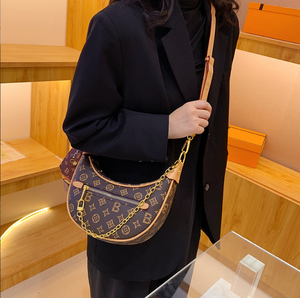 Nuevo Bolso de Hombro de Cuero Genuino de Diseñador de Lujo para Mujer, Bolsos de Mensajero de Marca Famosa a la Moda - Product Image 1