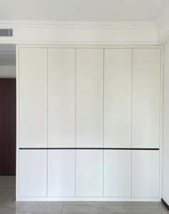 Armario de almacenamiento portátil moderno, muebles de dormitorio con puertas de tablero de partículas, para el hogar, la sala de estar o la oficina - Product Image 2