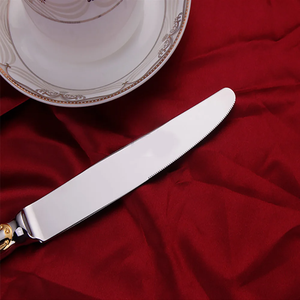 Luxury Modern Lightweight Stainless Steel and Cutlery <b>Set</b> Restaurant -Wholesale Spoon Fork Knife <b>Dinnerware</b> - Product Image 4