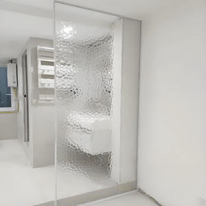 Painéis Decorativos de Vidro Temperado Ultra Claro e Ecológico Personalizáveis por Atacado com Design Pontilhado para Banheiro - Product Image 2