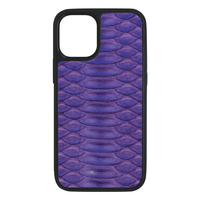 Étuis en cuir véritable de luxe personnalisés OEM ODM pour Iphone 15 Plus Couverture arrière de téléphone portable en peau de serpent pour Apple Iphone 14 16 Pro Max