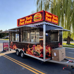 Food Truck Vintage Unique Entièrement Équipé pour la Vente aux États-Unis - Burger, Glace, Dinde, Barbecue au Charbon de Bois - Product Image 2