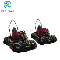 Funspace - Go Karts Eléctricos Comerciales para Parques de Diversiones, Carreras de Karts, Drifting, para Adultos y Adolescentes