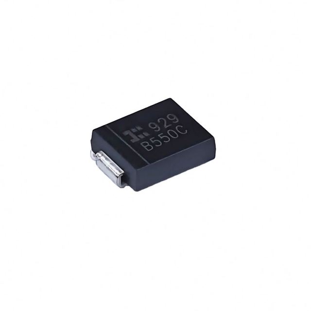 B550C-13-F Schottky Barrier Rectifier Diode 50V 5A SMC DO214AB Surface Mount SMD Power Supply