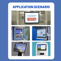 Vente directe d'usine, écran tactile à capteur IR 15,6 pouces, prise USB, compatible avec Windows, Android, Linux