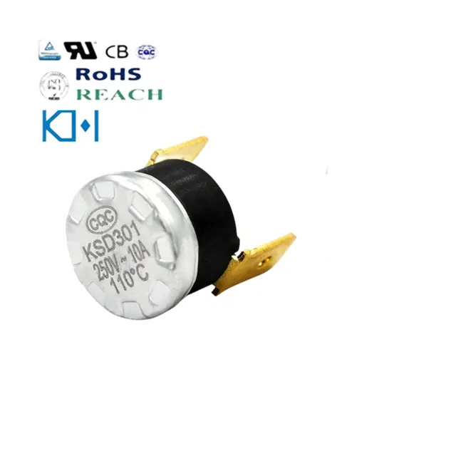 KH CQC KSD301 Electricsteam鉄蒸気コントローラーサーモスタット発熱体高温リミットスイッチ卸売
