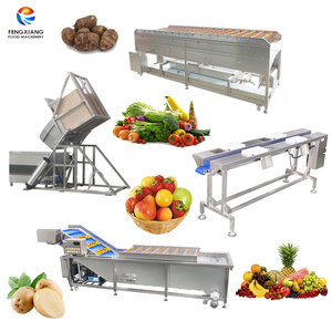 Línea de Procesamiento de Frutas y Verduras Personalizada, Máquinas de Lavado para Pepino, Papa, Pimiento, Manzana y <span class=keywords><strong>Albaricoque</strong></span> - Product Image 1