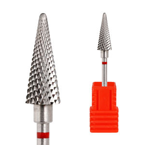 Personalizzare il Logo con punte di forma conica (taglio incrociato)-Sc Gel non rivestito per la rimozione di carburo per unghie trapano per unghie per Manicure - Product Image 6