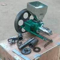 Machine d'extrusion de céréales professionnelle et économique pour soja, maïs et pop-corn