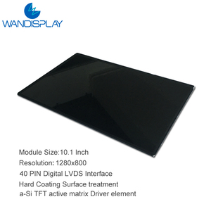 Wandisplay LCD 드라이버 보드 40 핀 10.1 1280X800 스크린 패널 LCD 디스플레이 TFT LVDS 드라이버 보드 모듈 10 인치 디스플레이