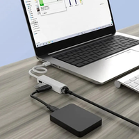 Adaptador de Red RTL8152E de 1000 Mbps, Tipo C, Ethernet, Gigabit, RJ45, para Laptop